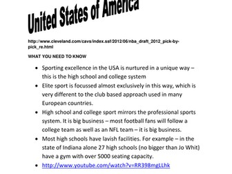 Revision Guide for Australia and USA Edexcel A2 PE