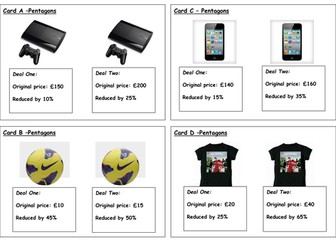 Best Buy Percentage Decrease Task