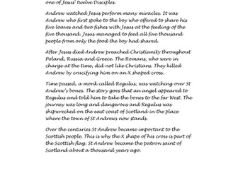 Patron Saints of Britain and Ireland