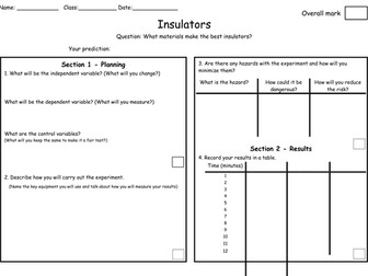 KS3 Science - Practical investigations-Part 2