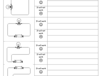 Predictions about electrical circuits