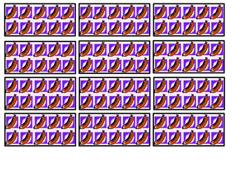 Counting in 2s, 5s, 10s. Groups of...