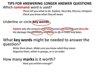 OCR 21st Century CHEMISTRY 6 Mark Question booklet