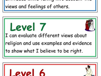 AT1 and AT2 level descriptors display