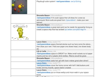 #EarlyYearsIdeas – To Infinity and Beyond 19 June