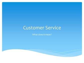 AQA GCSE Business Studies Customer Services/ICT