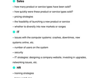 BTEC ICT Unit 3 Information Systems Assignment 1