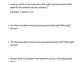 Green Plants - KS2 Science lessons