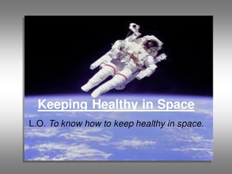 Keeping Healthy In Space