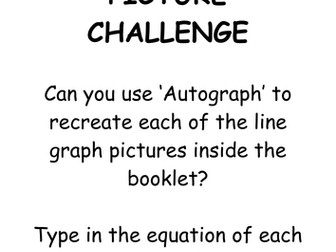 Line Graph Picture Challenge
