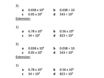 Multiplying and Dividing by Powers of 10
