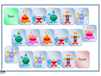 Alien Arms Maths game