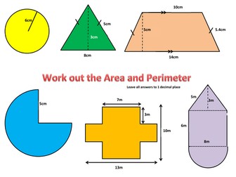 Area and Perimeter of Compound Shapes