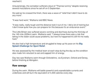 Take One Picture 2013 Topic plan