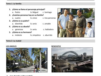 GOAL!  Year 7 Spanish Film Project