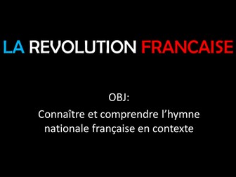 La Marseillaise - French Revolution
