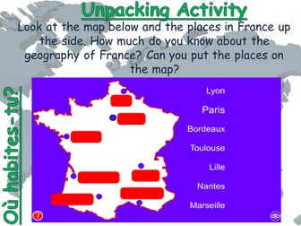 Expo 1 Module 3 Chez Moi Units 1-5: my house