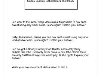 Testing a Statement: KS2 maths problem solving