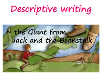 Description ~ the Giant  (Jack and the Beanstalk)