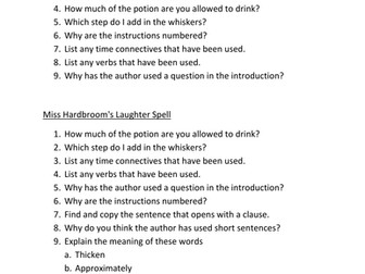 Laughter spell- Inspired by The Worst Witch