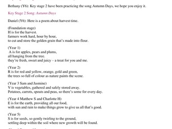 Harvest Script: assembly