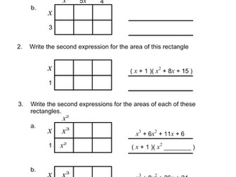Dividing Polynomials (Not by long division)