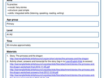 The princess and the dragon