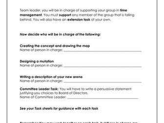 Become a Game Maker - Hunger Games Lesson