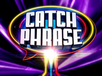 Celebrity Catchphrase Maths Fun Start Activity
