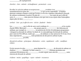 Solutions pour l'effet de serre / greenhouse