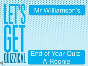 End of Year Quiz: general knowledge
