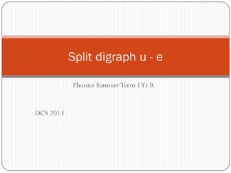 Split digraphs: phonic powerpoints