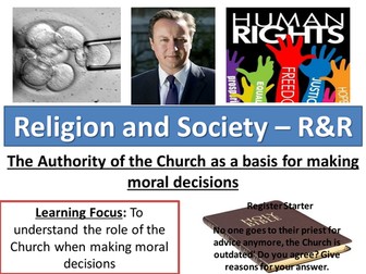 The authority of the Church