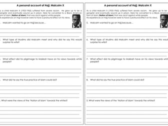 Hajj - Learning about and learning from