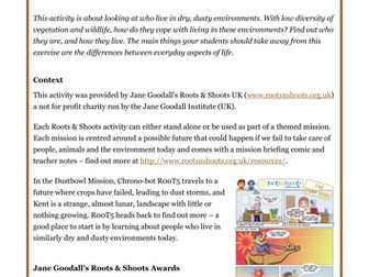 Who lives in the Desert?