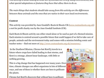 Which Animals live in the Desert?