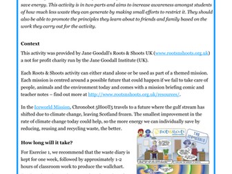 Reduce, Reuse, Recycle