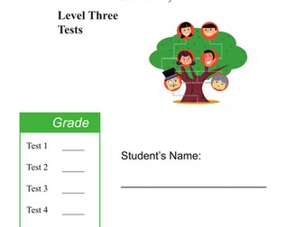 Level Three - Tests & Answers