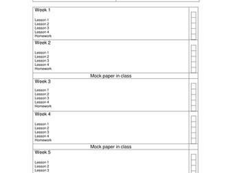 Personal Progress Action Plan