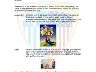 Lower Intermediate English: Children's Acquisition