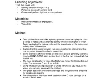 Play along with CATIO! KS3 class music piece