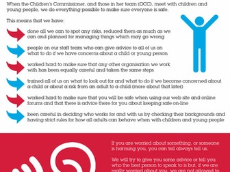 Safeguarding Info for Children & Young People
