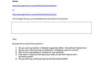 Thinking about Body Image