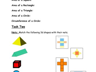 Surface Area and Area