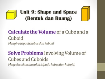 Volume of Cube & Cuboid (Problem Solving)