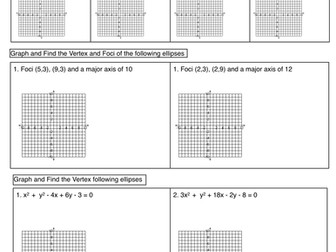 Worksheets & Videos: Intermediate Algebra Lessons