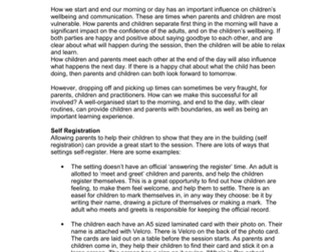 Beginning and and ending your session