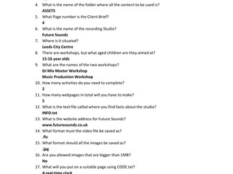 CiDA 2012 - Unit 1 Developing Web Products: L1-3