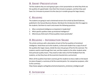 Business English Lesson - Emotional Intelligence