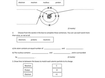 AQA structure and bonding